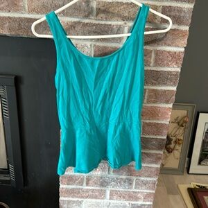 Express medium peplum tank